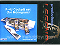 [1/48] F-4J COCKPIT SET - for MONOGRAM