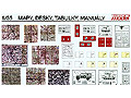 Maps, boards, manuals