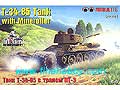 T-34-85 Tank with Mineroller