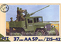 [1/72] 37mm AASP gun / ZIS-42 Half-truck